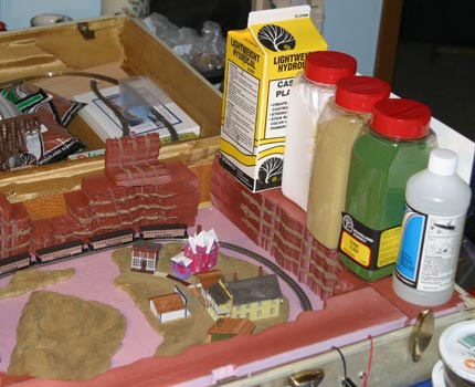 gluing the mountains